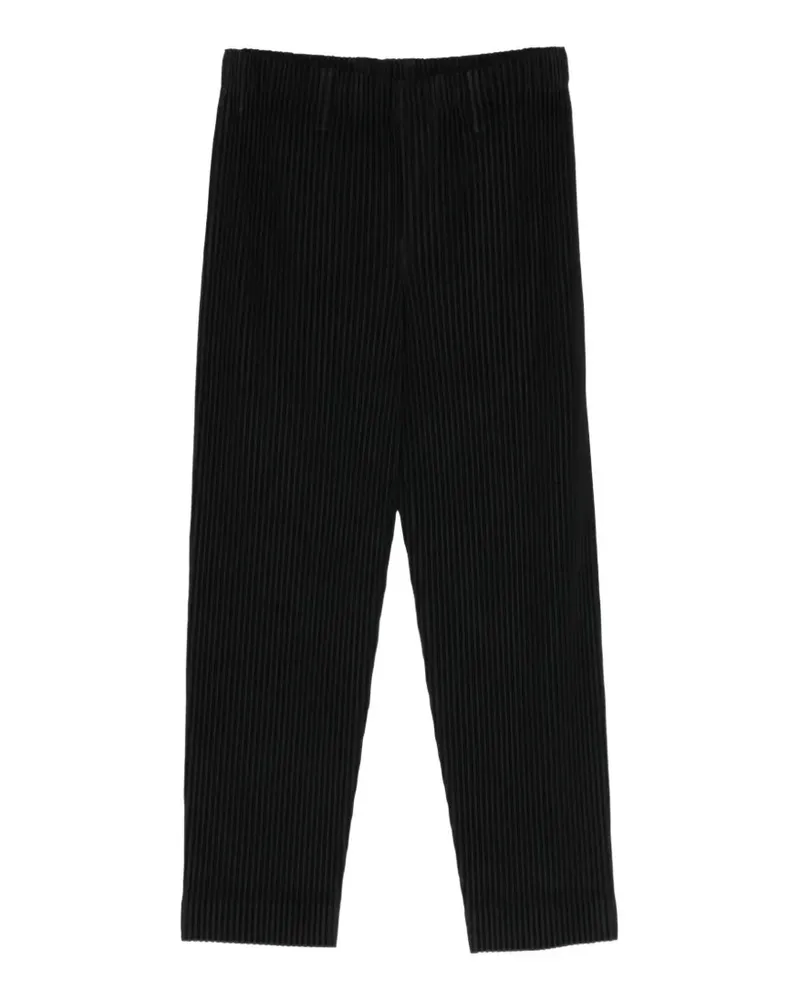 Issey Miyake pleated trousers - Schwarz Schwarz