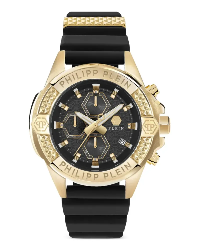 Philipp Plein kull Chrono 44mm watch - Schwarz Schwarz