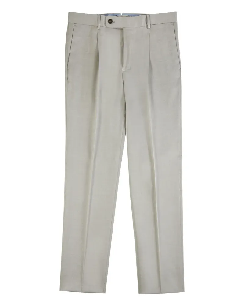 Incotex Hose aus Gabardine - Nude Nude