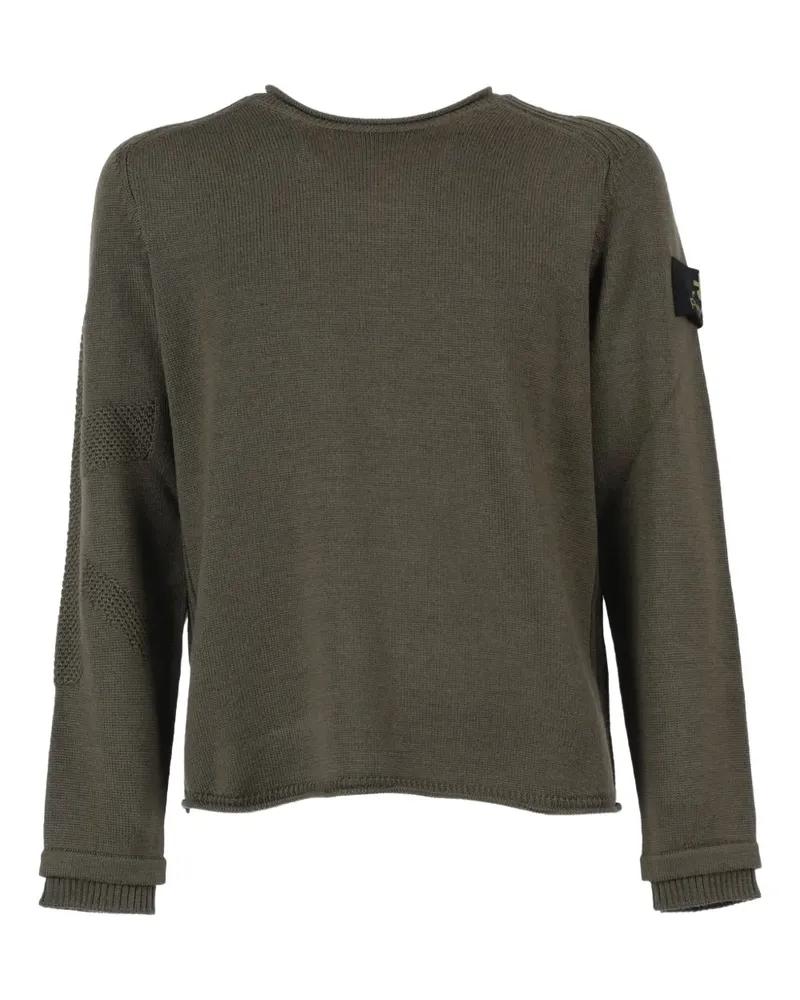 Premiata wool crew-neck sweater - Grün Grün