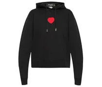 Hoodie mit Herz-Patch