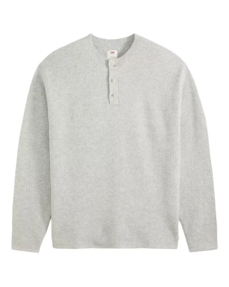 Levi's Woodacre Henley Pullover - Grau Grau