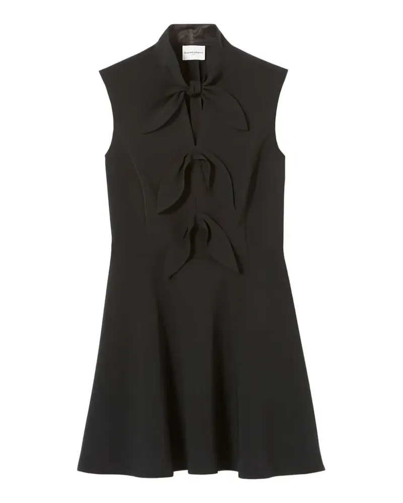 Claudie Pierlot Kleid mit Schleife - Schwarz Schwarz