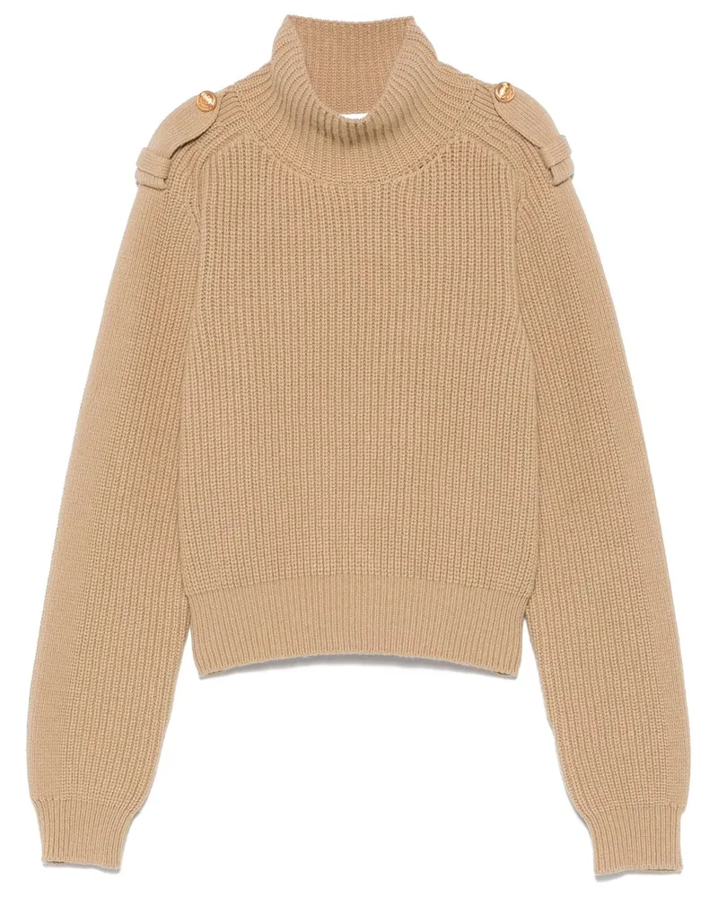Chloé Pullover mit Rollkragen - Nude Nude