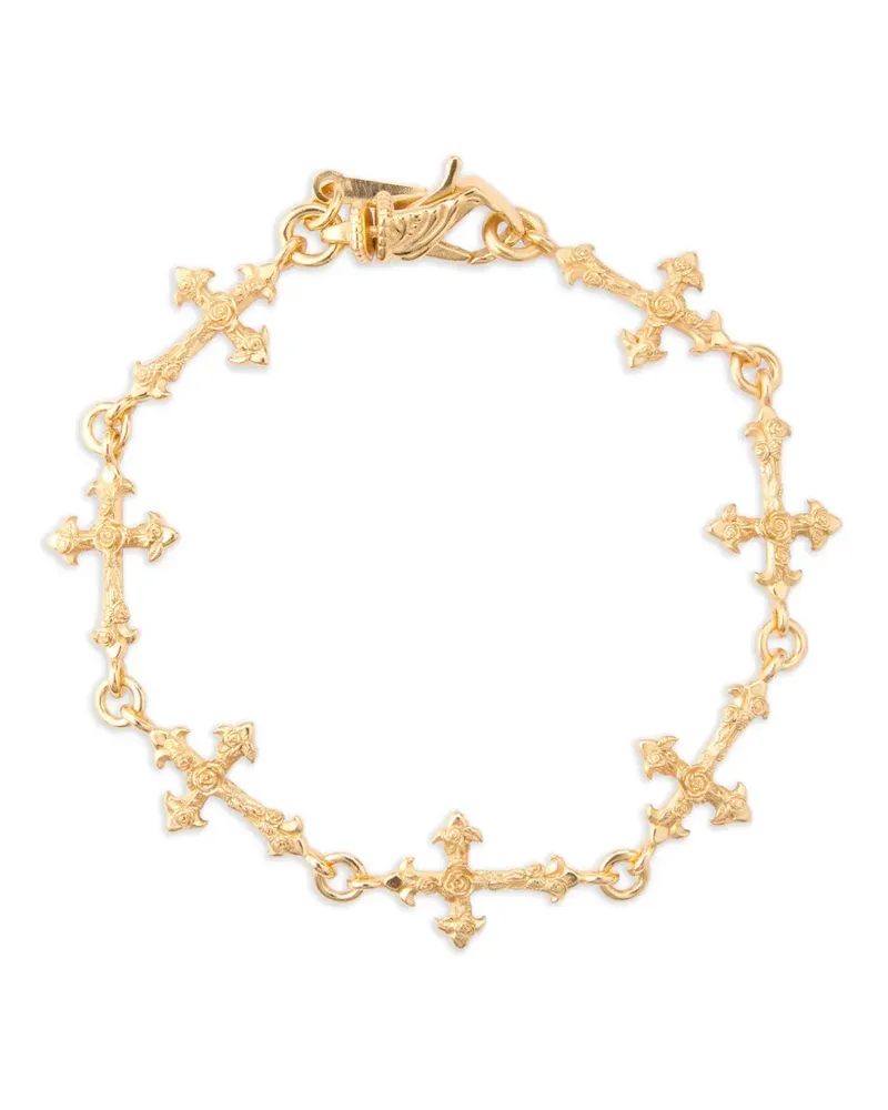 Emanuele Bicocchi Rose Multi-Cross bracelet - Gold Gold
