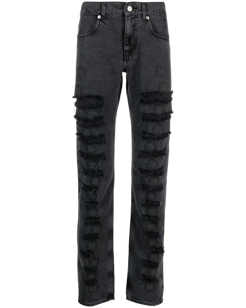 1017 ALYX 9SM Skinny-Jeans im Distressed-Look - Schwarz Schwarz