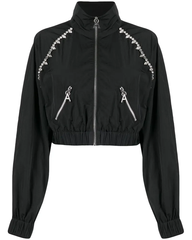 Area Kristallverzierte Jacke - Schwarz Schwarz