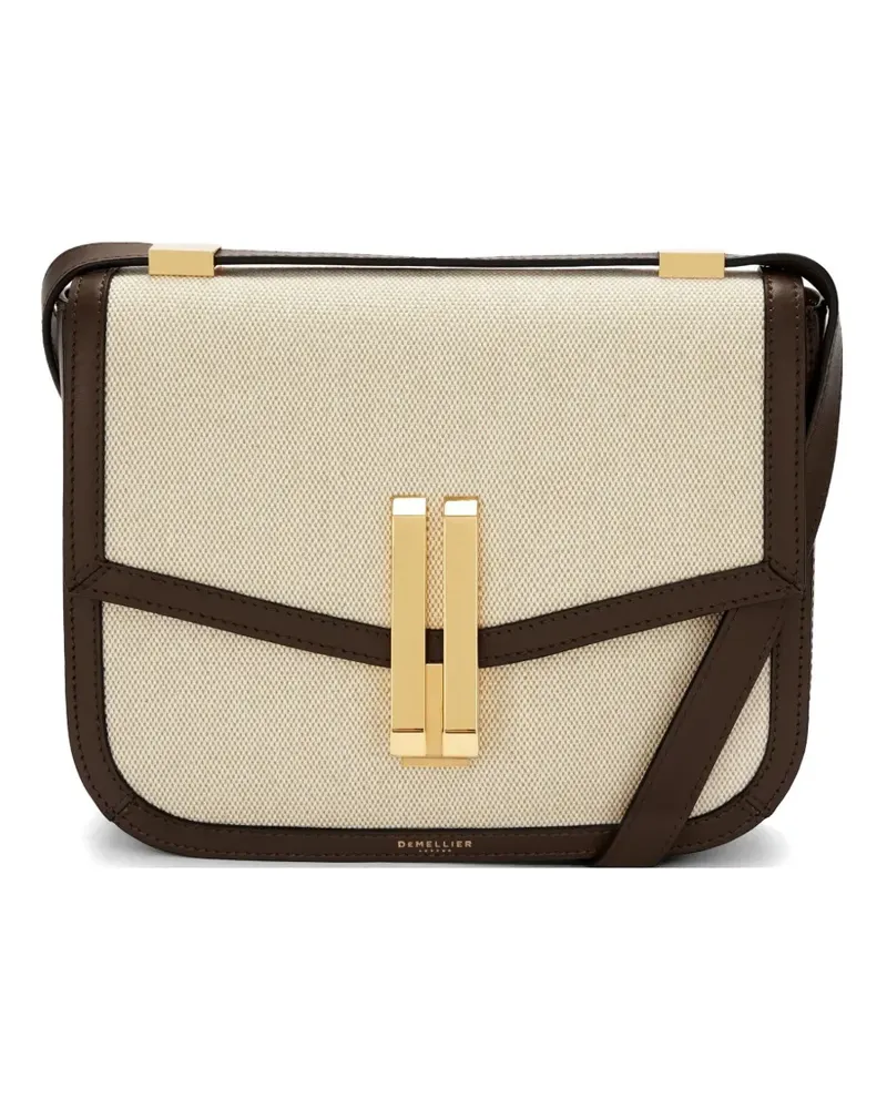 DeMELLIER The Vancouver logo-print cross body bag - Nude Nude
