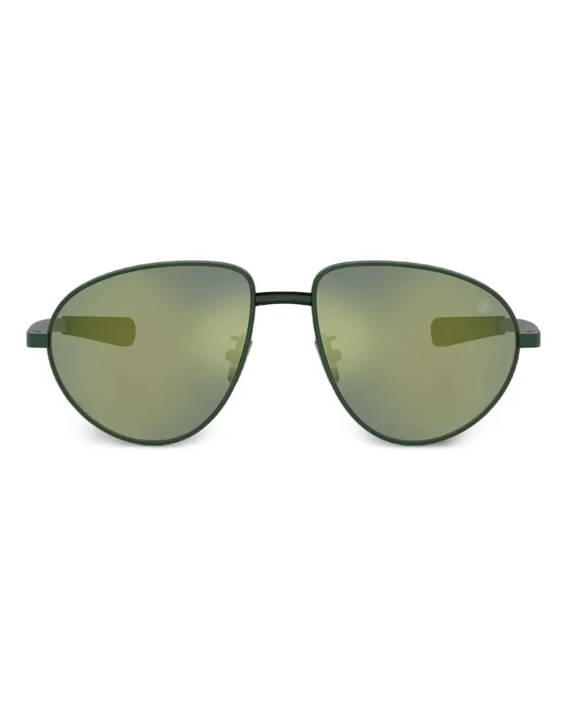 Moncler Vizla Sonnenbrille mit ovalem Gestell - Grün Grün