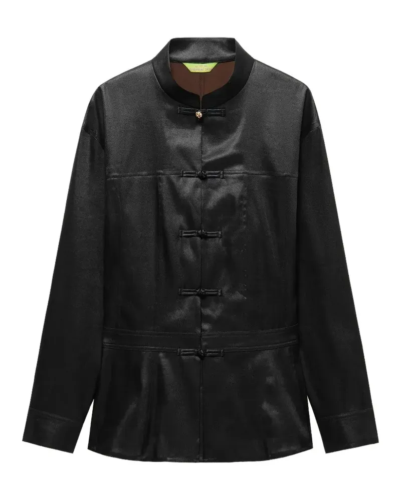 Shanghai Tang Tang peplum jacket - Schwarz Schwarz