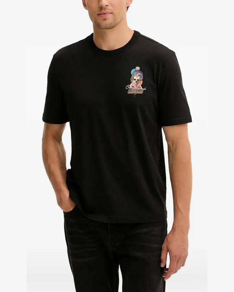 Paul Smith T-Shirt mit grafischem Print - Schwarz Schwarz