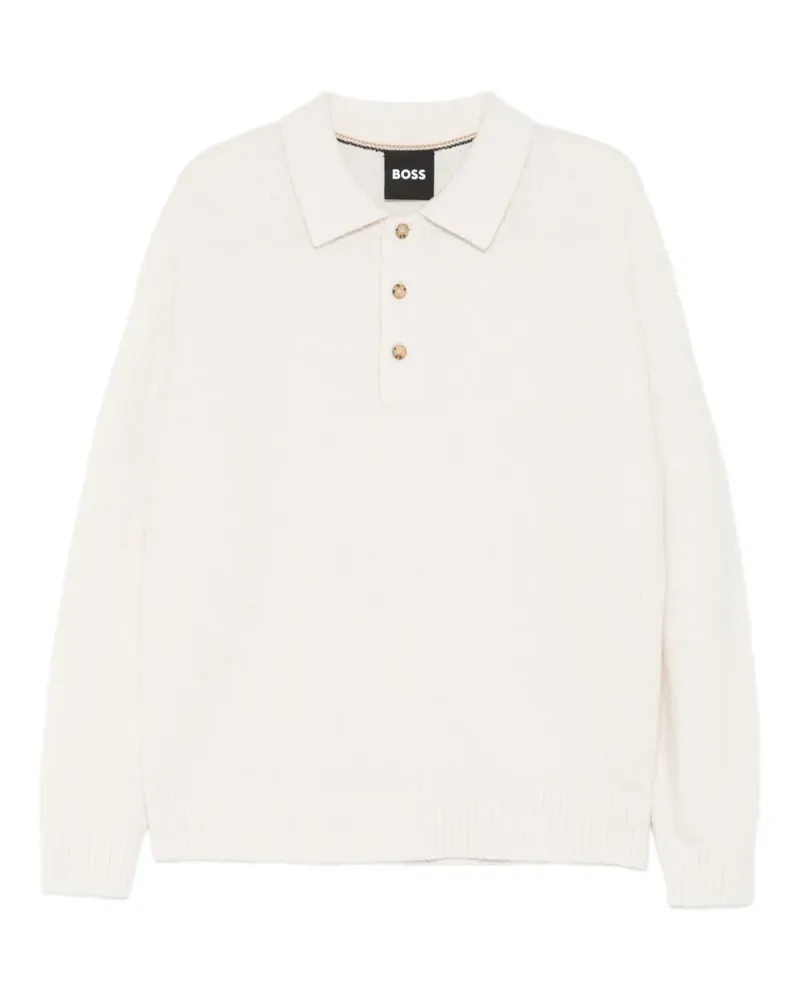 HUGO BOSS Klassisches Poloshirt - Weiß Weiß