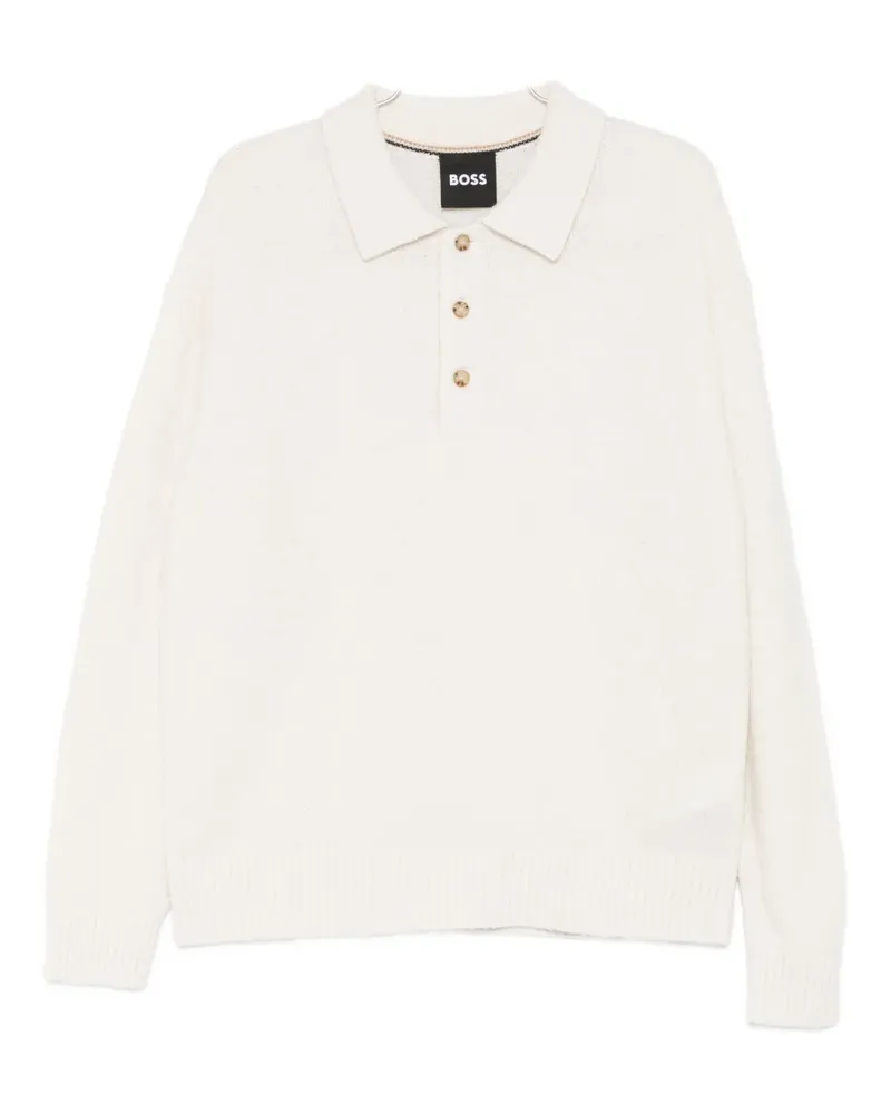 HUGO BOSS Klassisches Poloshirt - Weiß Weiß