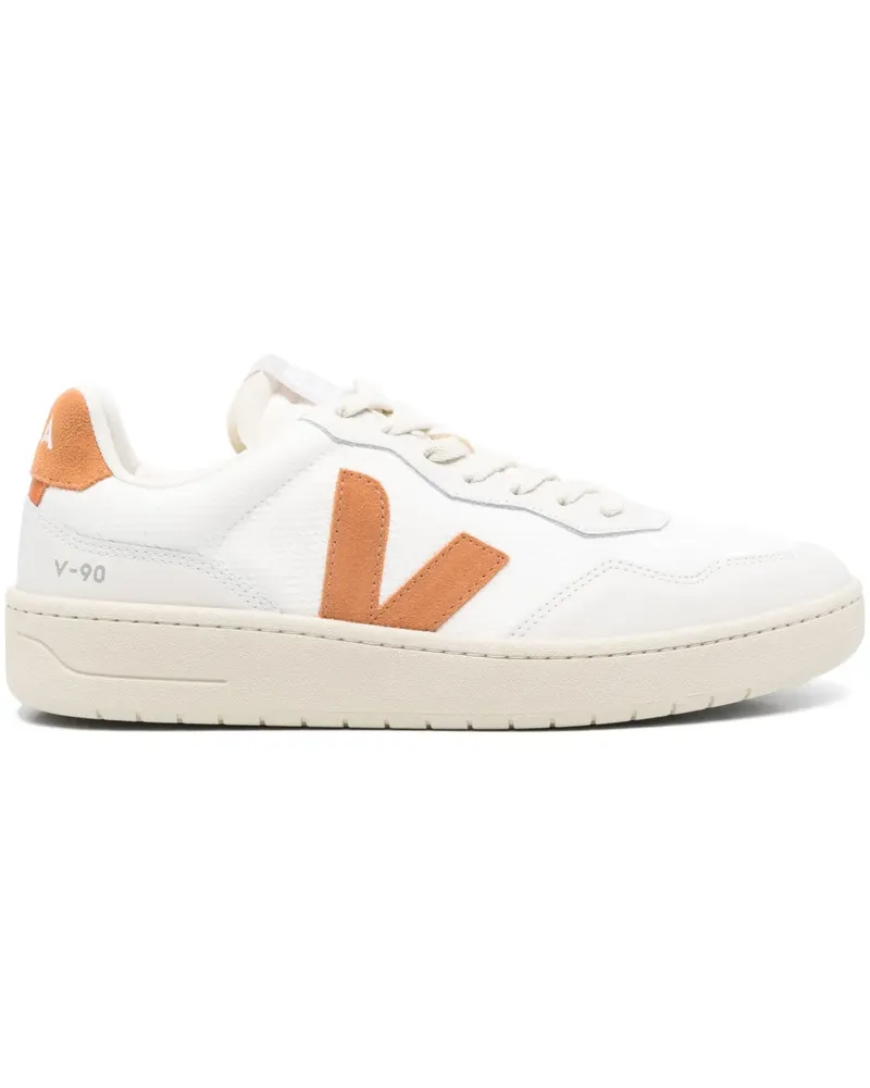 VEJA V-90 Sneakers - Weiß Weiß