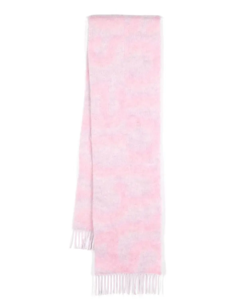 Acne Studios Schal mit gebürstetem Effekt - Rosa Rosa