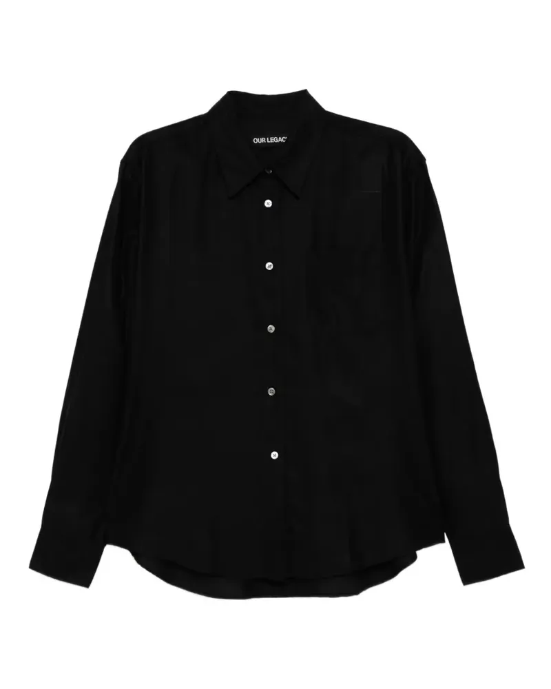 Our Legacy Forever shirt - Schwarz Schwarz