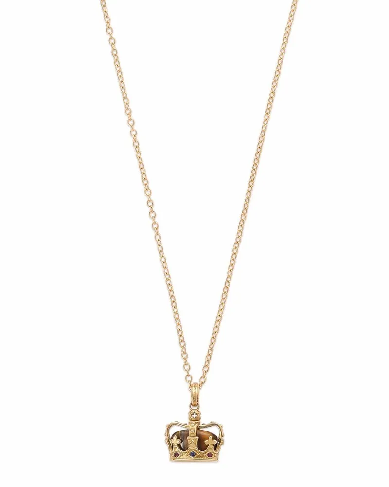 Dolce & Gabbana 18kt Goldhalskette mit Anhänger