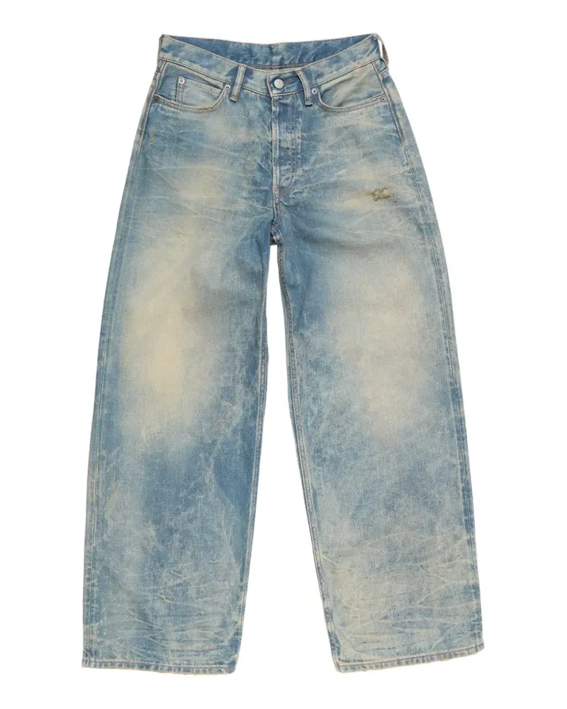 Acne Studios Jeans im Distressed-Look - Blau Blau