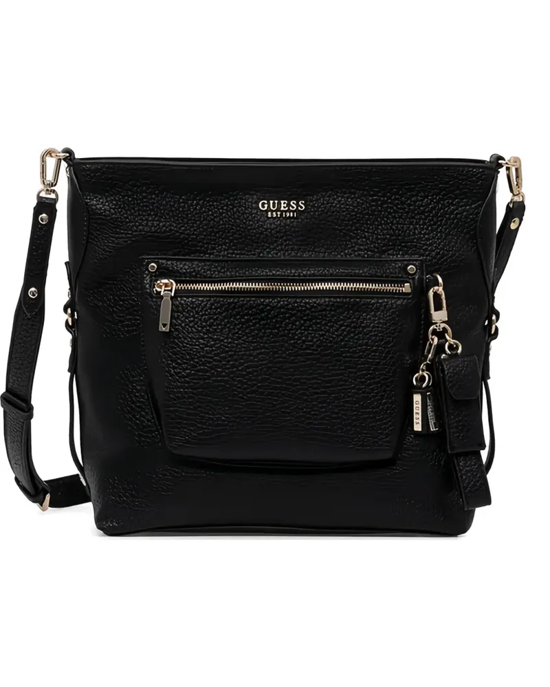 Guess Marsha zip cross body bag - Schwarz Schwarz