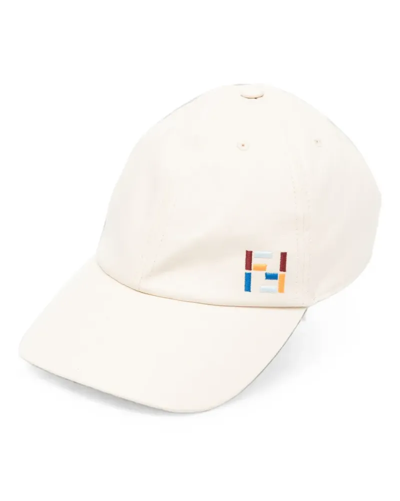 Fendi Klassische Baseballkappe - Nude Nude