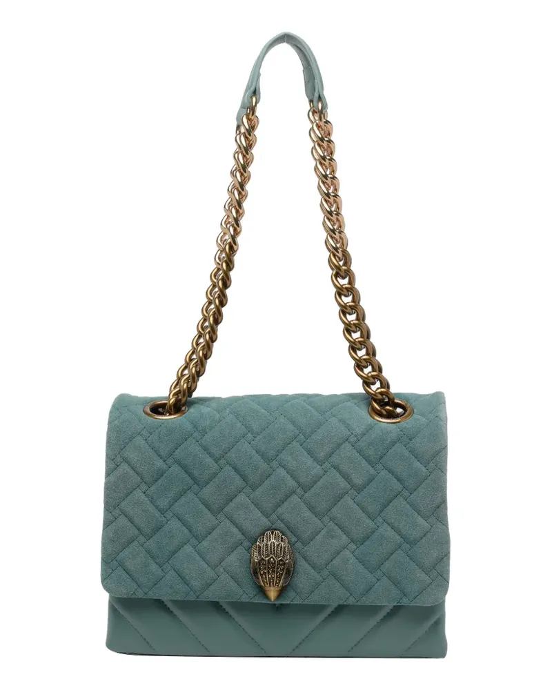 Kurt Geiger Kensington quilted leather shoulder bag - Blau Blau