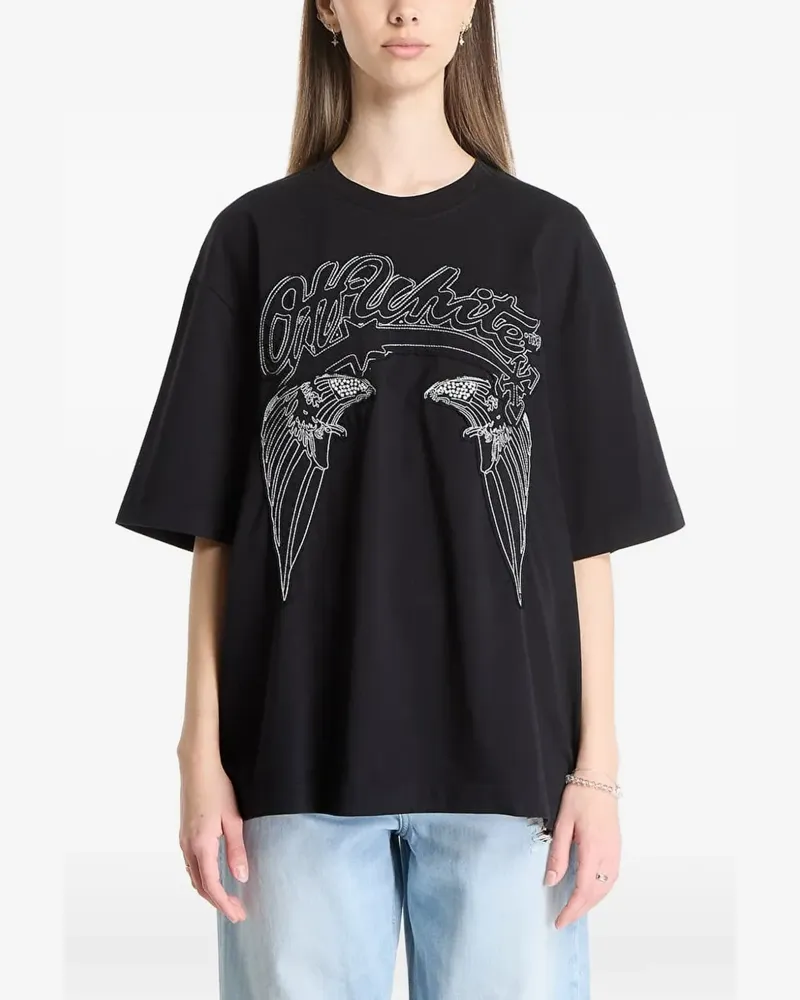 OFF-WHITE Skyline Skate T-shirt - Schwarz Schwarz