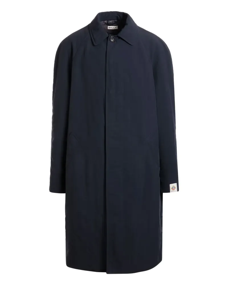 Bally Geknöpfter Mantel - Blau Blau