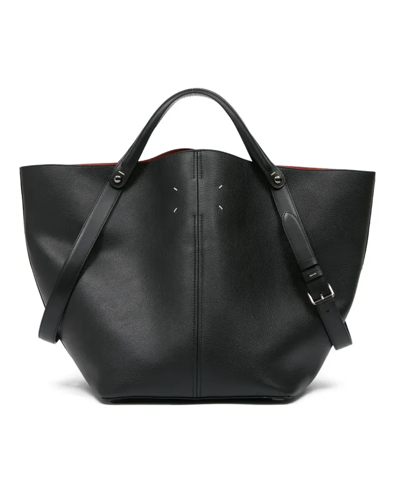 Maison Margiela Großer Dress-Age Tote Bag - Schwarz Schwarz