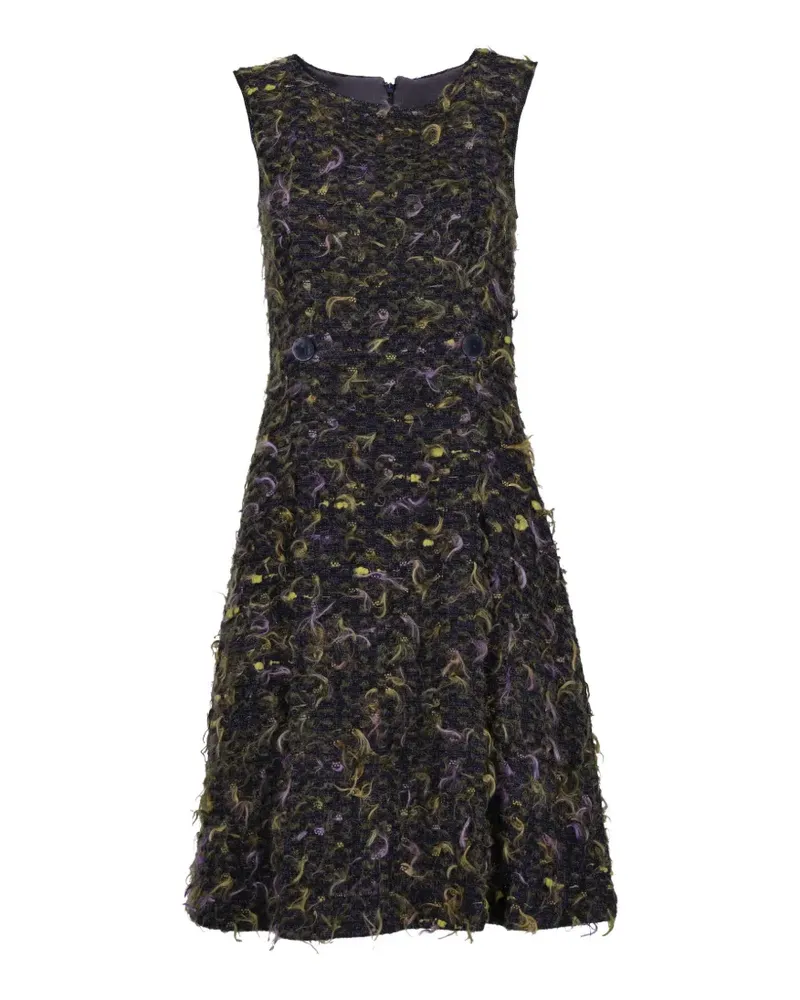 Luisa Beccaria Kleid aus Tweed - Violett Violett