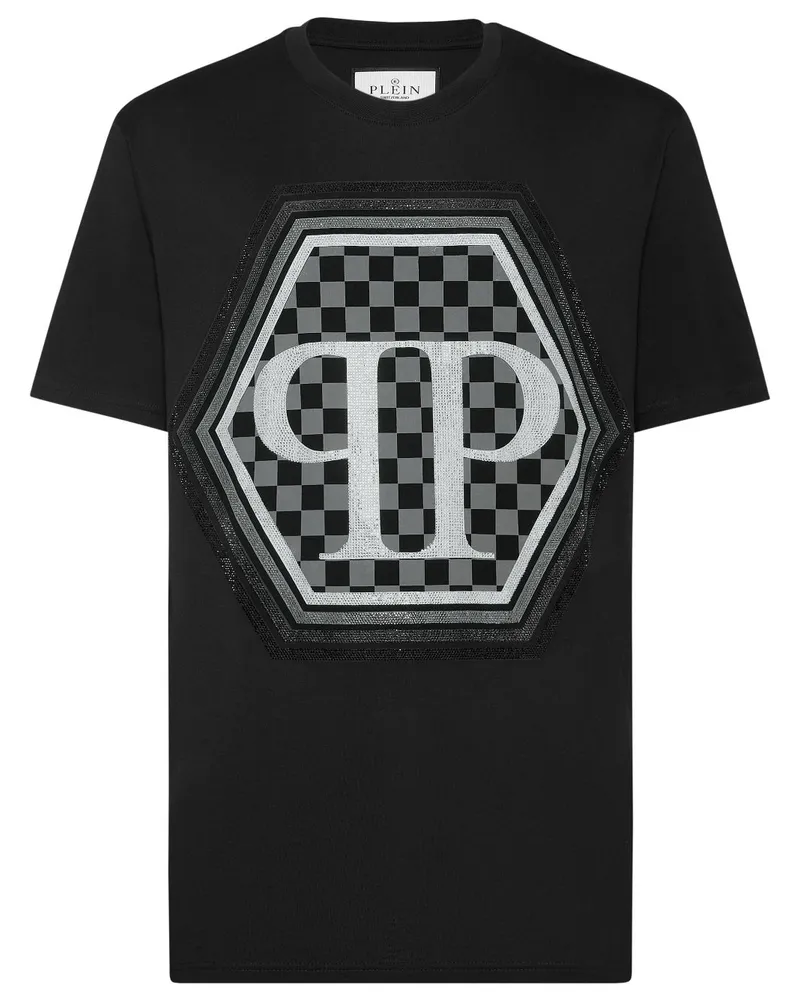 Philipp Plein Hexagon T-Shirt - Schwarz Schwarz