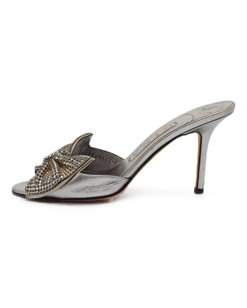 Gina Sandalen mit Kristallen - Silber Silber