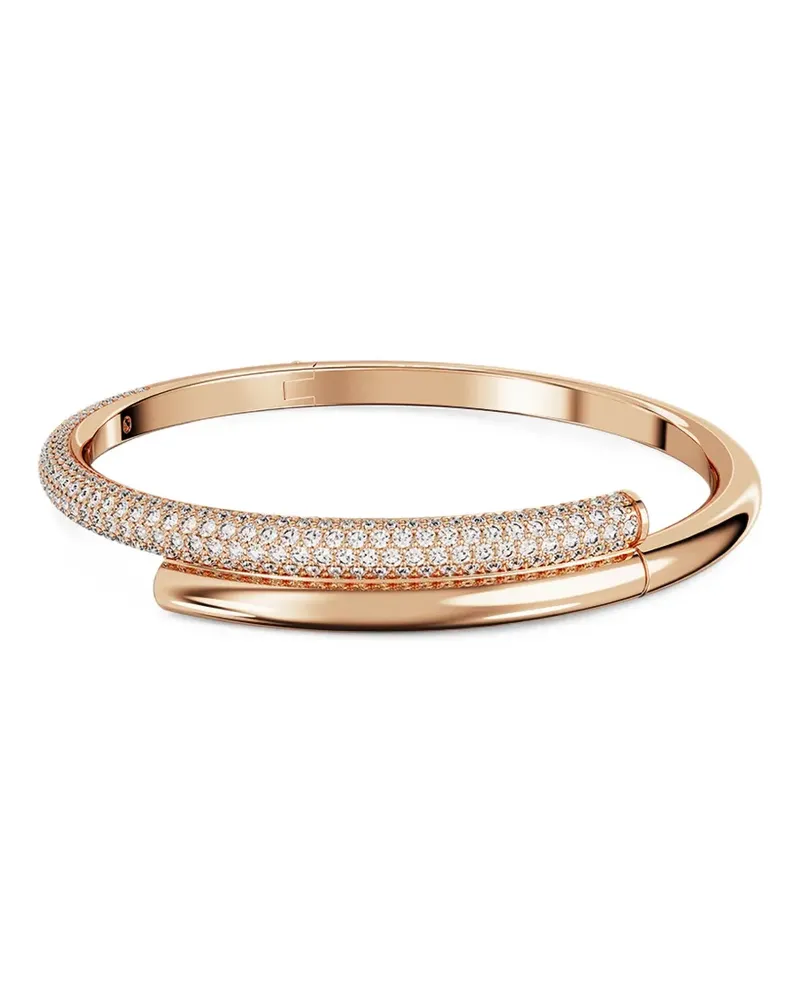 Swarovski Dextera pavé-set wrap bracelet - Rosa Rosa