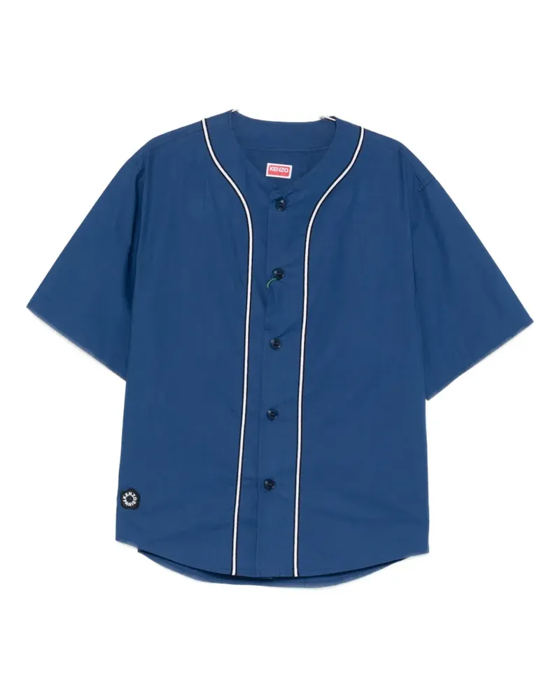 Kenzo buttoned short-sleeve shirt - Blau Blau