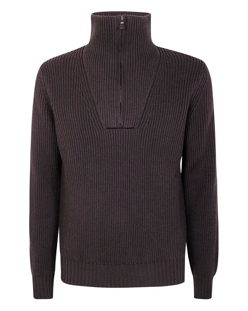 Filippo de Laurentiis Gerippter Pullover - Braun Braun