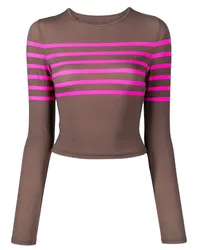 Cynthia Rowley Cropped-Top Braun