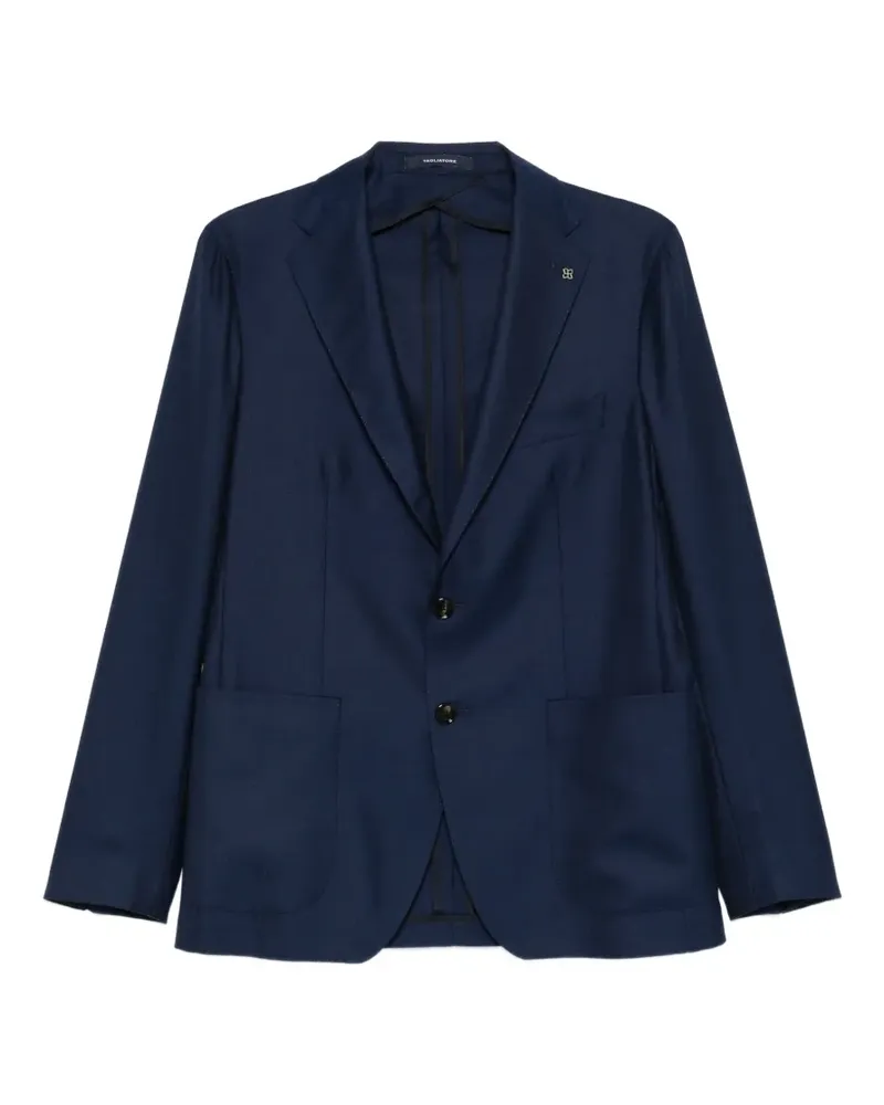 Tagliatore Sakko mit aufgesetzter Tasche - Blau Blau