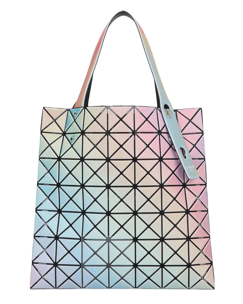 Issey Miyake Handtasche mit geometrischem Muster - Blau Blau