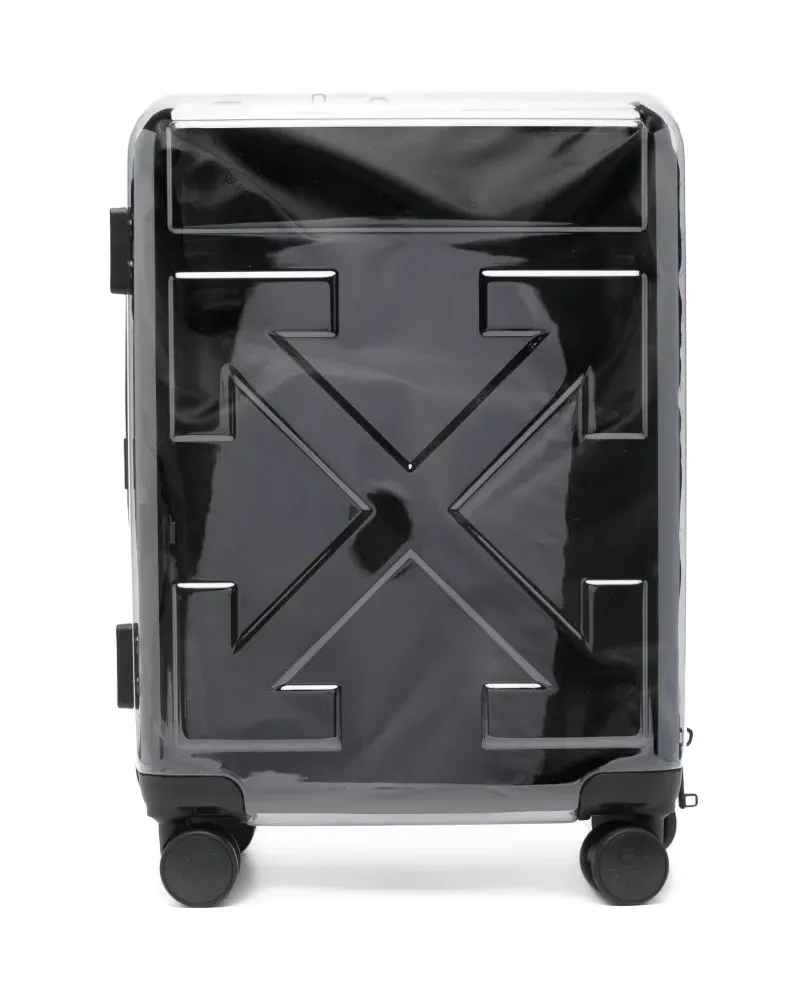 OFF-WHITE Rollkoffer mit Pfeilen - Weiß Weiß