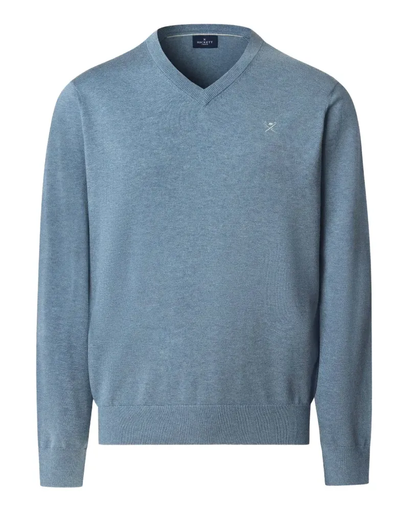 Hackett Pullover mit V-Ausschnitt - Blau Blau