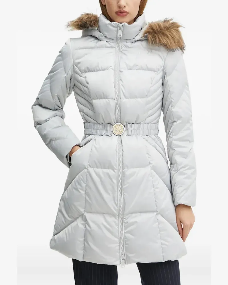 Guess Gesteppter Mantel - Grau Grau