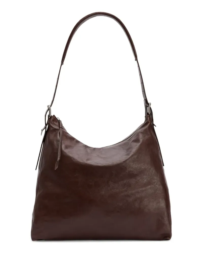 Christophe Lemaire Tote Bag mit Gürtel - Braun Braun