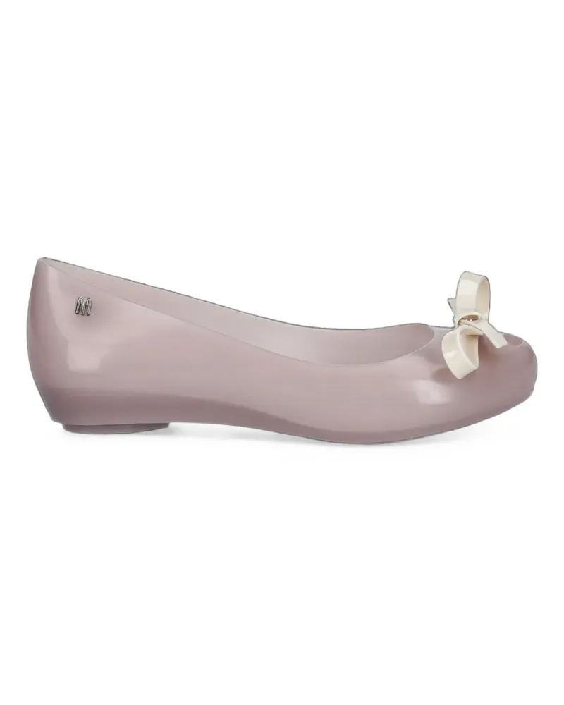 Melissa Ultragirl bow-detail ballet flats - Rosa Rosa