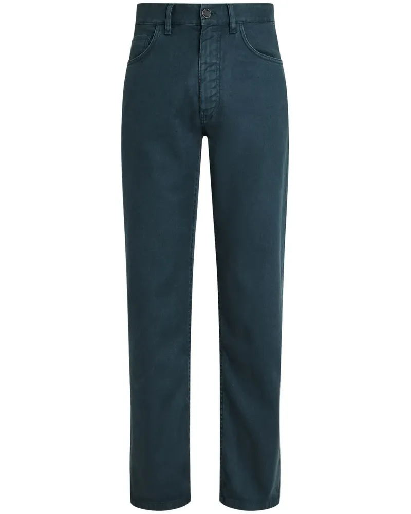Ermenegildo Zegna Jeans mit geradem Bein - Blau Blau