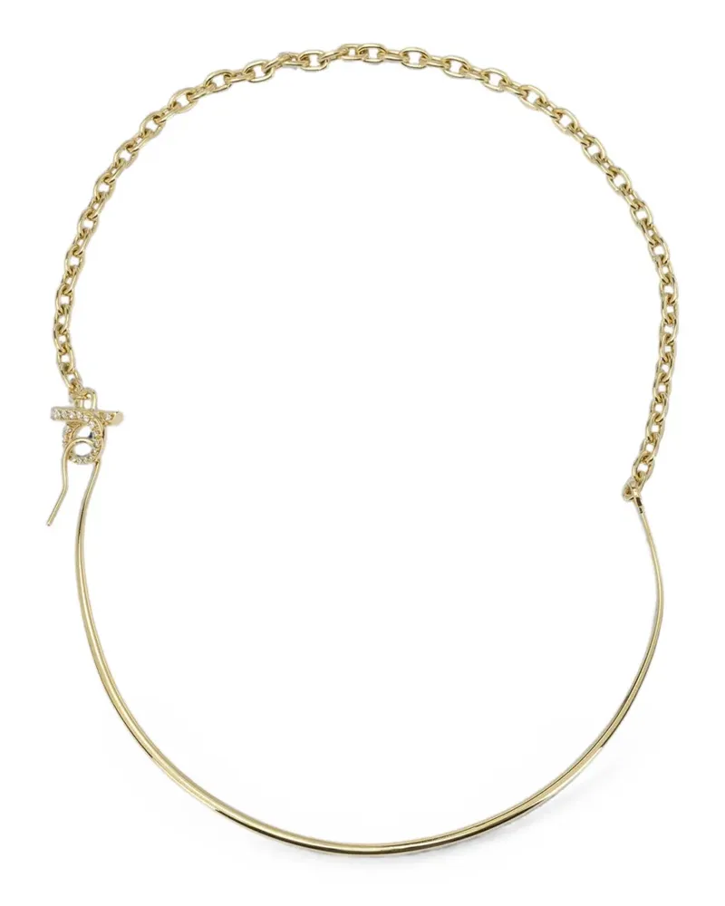 Ferragamo Gancini necklace - Gold Gold