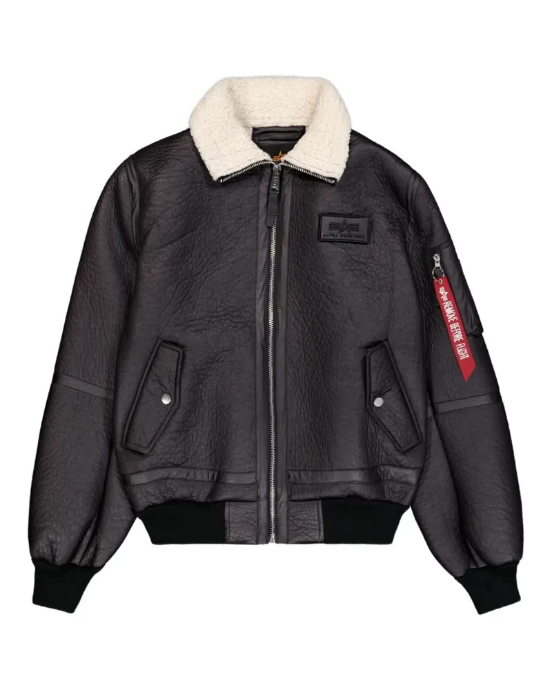 Alpha Industries B-15-3 bomber jacket - Schwarz Schwarz