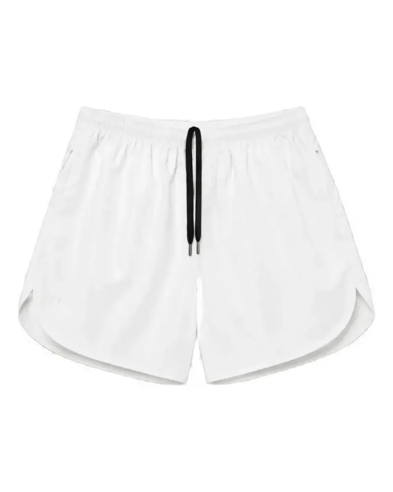 TRUE TRIBE drawstring-waist swim shorts - Weiß Weiß