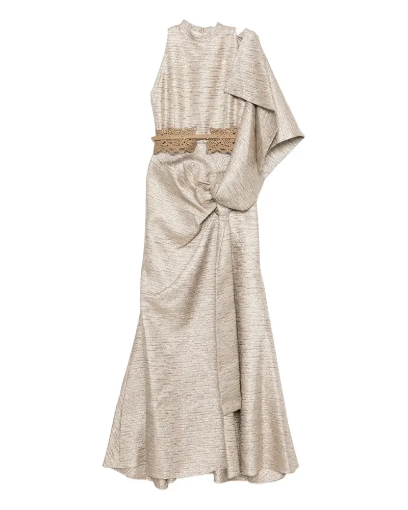 Saiid Kobeisy Kleid aus Brokat - Nude Nude