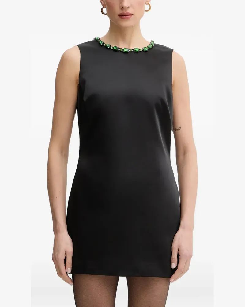 Bardot Audria Diamante Kleid - Schwarz Schwarz