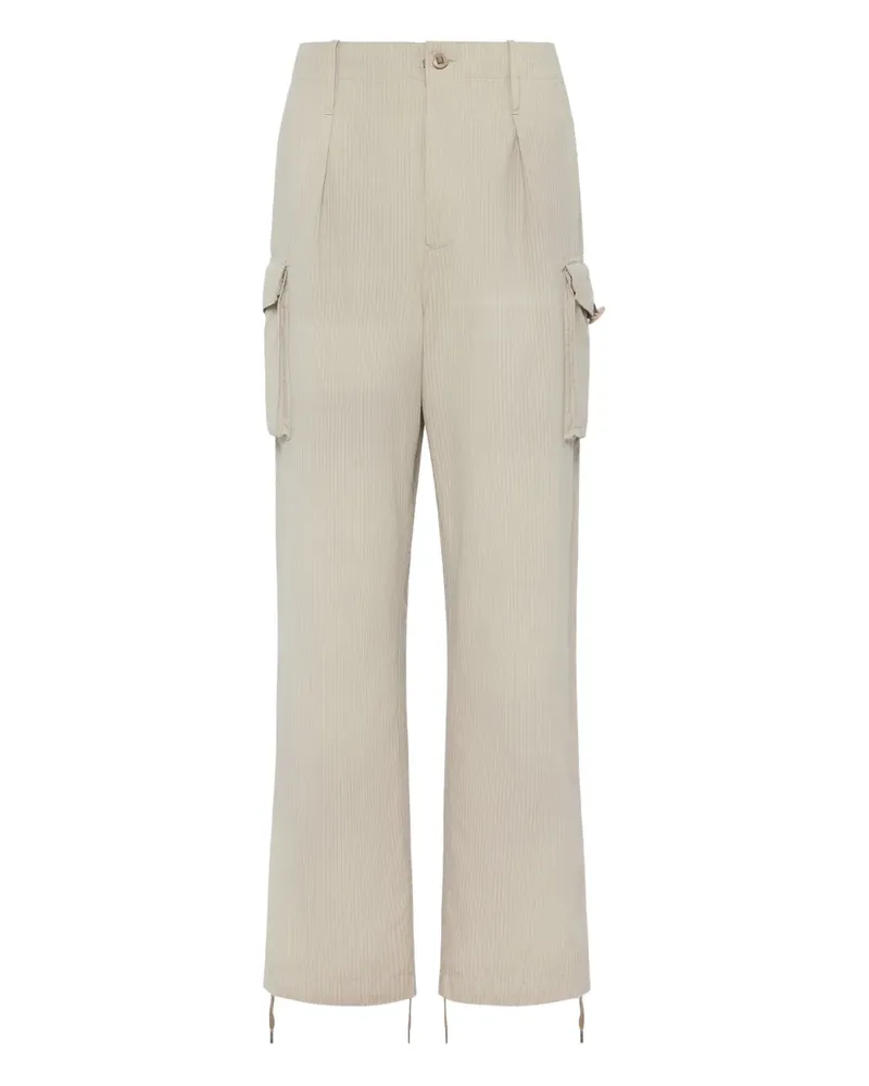 Maison Margiela Hose mit aufgesetzten Taschen - Nude Nude