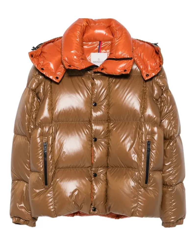 Moncler Parana quilted padded jacket - Braun Braun